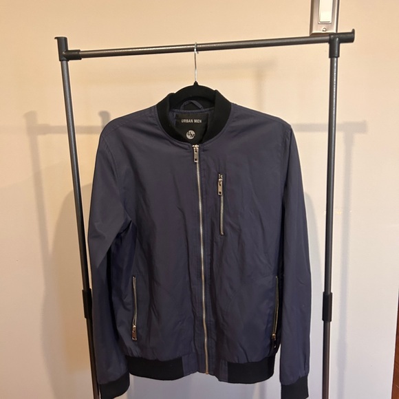 Navy Bomber Jacket - Picture 2 of 7